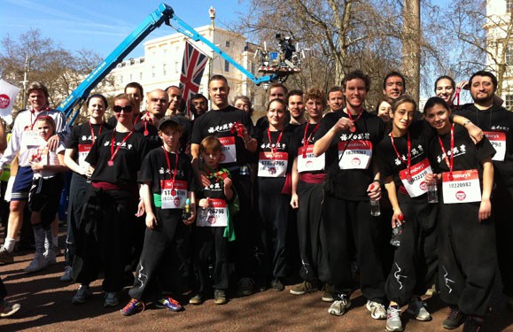 FWC team run the Sport Relief Mile