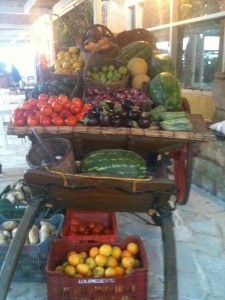 Christos' Vegetable Trolley