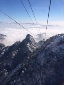 View from cable car