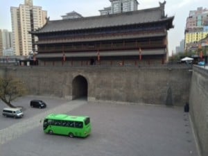 The East Gate of Xi'An City Wall