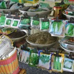 Garden centre seed display